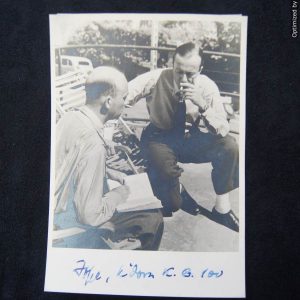 SMGL-143 Bernhard Jope Signed Post card