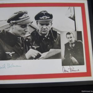 SMGL-144 12x10" Hartmann / Galland Signed collage