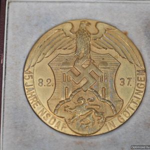 Gottingen 15 year Table medal