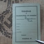 schiebuch (Shooting book) Fugemann 1934