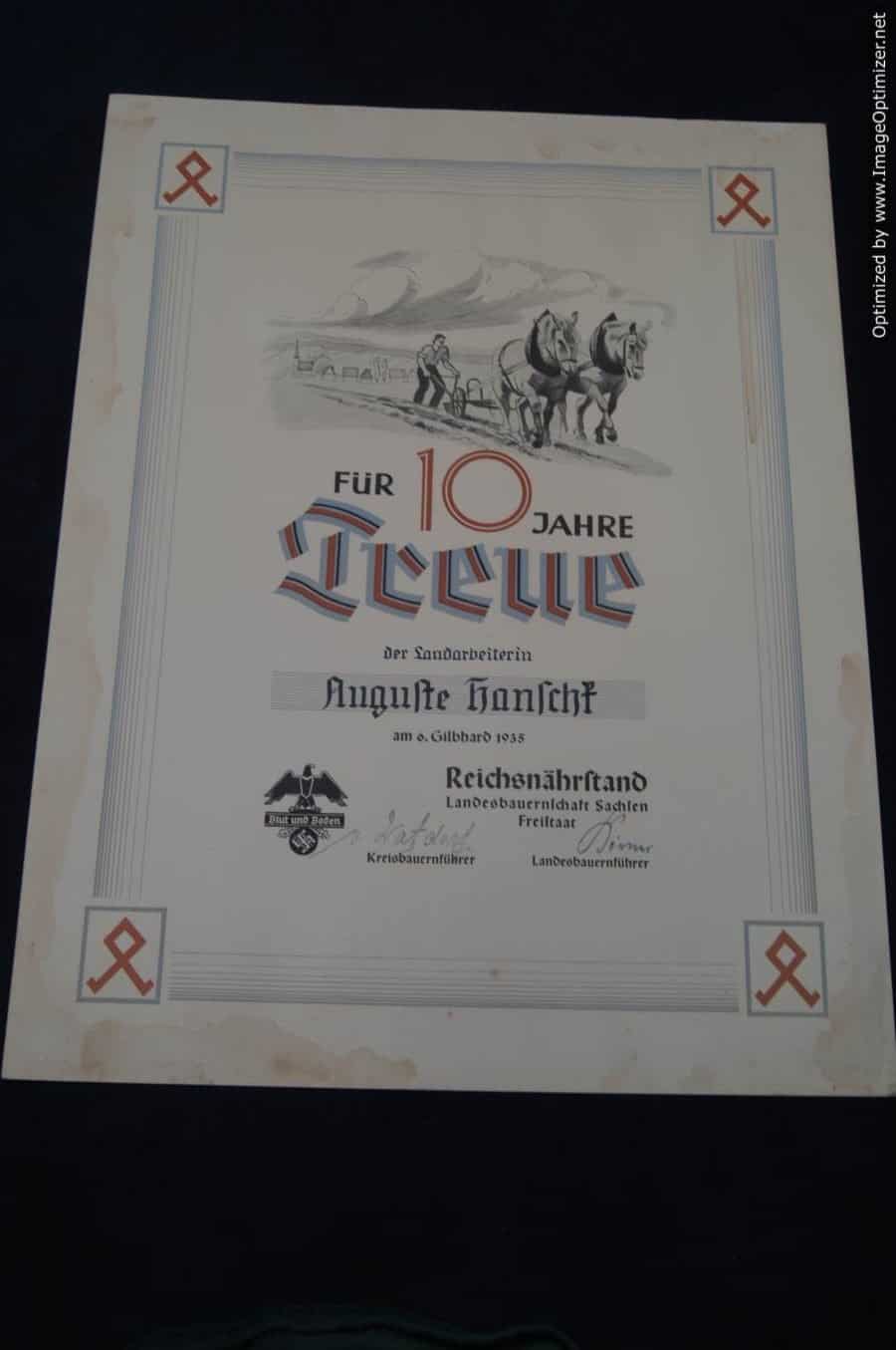 Reichsnährstand Award