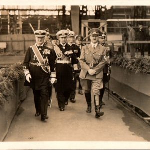 SMGL-2356 Hitler with Mikl?s Horthy Postcard *SOLD