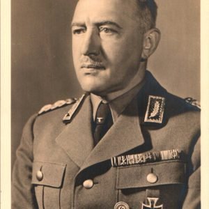 SMGL-2347 Reichsarbeitsfuhrer Hierl Postcard *SOLD