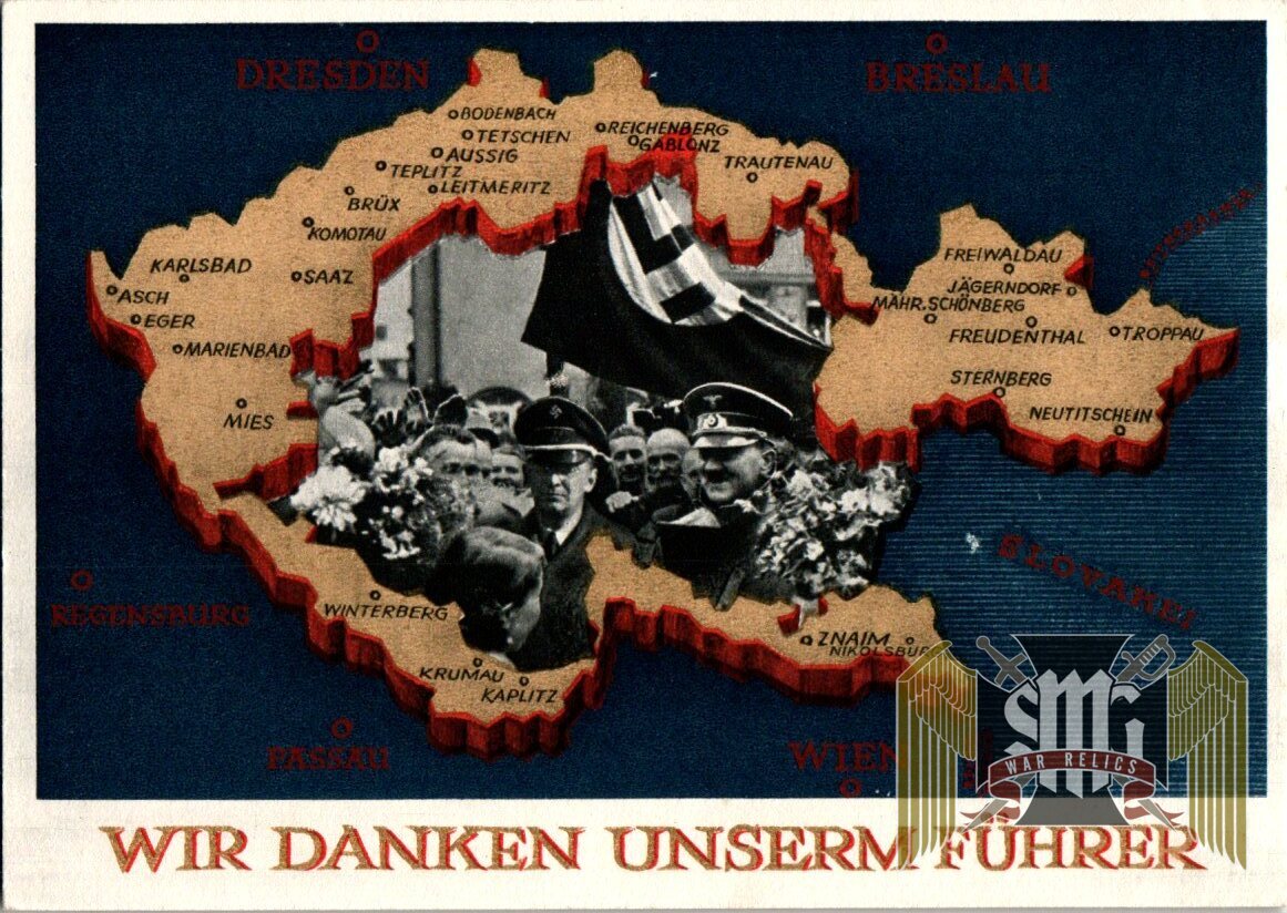 Wir Danken Unserm Fuhrer Postcard