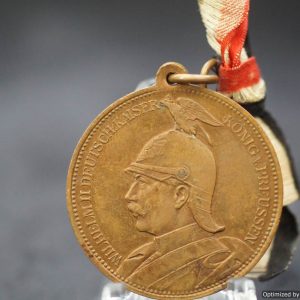 SMGL-220 1910 erinnerung veteran medal (ww1) Konig *SOLD