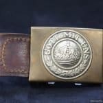 WW1 Army buckle with tab