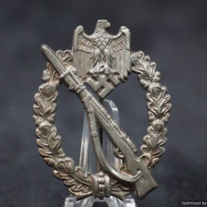SMGL-265  Infantry Assault badge in Bronze by Hermann Aurich. Marked *SOLD