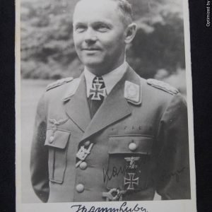 SMGL-131 General Josef  Kammhuber Signed Photo