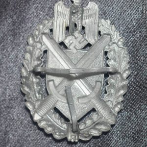 SMGDA-861 Grade 5-8 Nazi Shooting badge (Silver) *SOLD