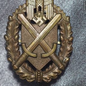 SMGDA-862 Grade 9-12 Nazi Shooting badge (Gold) *SOLD
