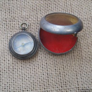 SMGL-160  German Pocket Compass in pocket watch Case *SOLD