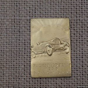 SMGL-1912  fuchsjagd jena 1935 DDAC-NSKK Planchete / table medal