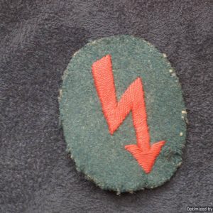 SMGL-2005 Speciality Patch, heer signals/flak tunic removed *SOLD