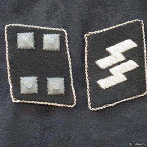 SMGL-2094 Reproduction Flatwire SS collar tabs *SOLD