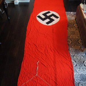 SMGL-2153 NSDAP Banner 185"x43" Austrian property stamp *SOLD