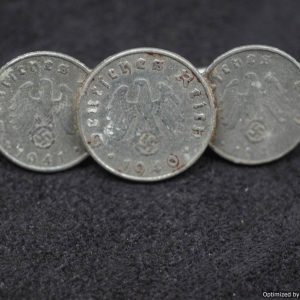 SMGL-2171   Nazi coin broach *SOLD