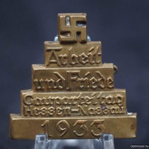 SMGL-2170 Abriet und Friede Gauparteitag Hessen -Nassau 1933 *SOLD