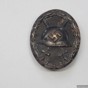 SMGL-2233   Brass Black wound badge
