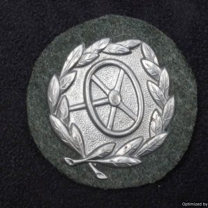 heer drivers badge in silver