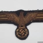 Kriegsmarine Officers breast eagle in Bullion