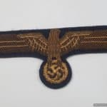 Kriegsmarine Officers breast eagle in Bullion