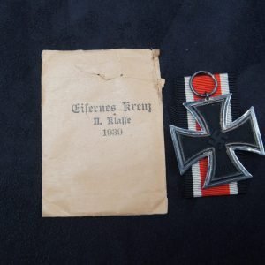 SMGL-2308 Iron Cross 2nd class by Anton Schenkl /Maria with propper packet! *SOLD OUT