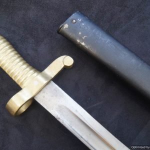 SMGL-2357 1863 Civil War Zouave Bayonet *SOLD