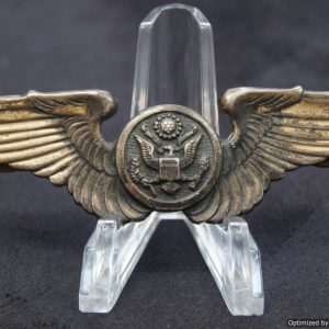 SMGL-2337  WW2 US aircorps wings Silver *SOLD