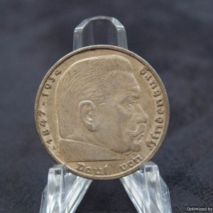 SMGL-2338  1936 5 Reich Marks silver coin *SOLD