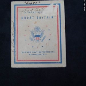 SMGL-2354 A short Guide to Great Britain *SOLD