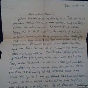 SMGL-2385  Feldpost Letter 1944 *SOLD