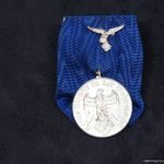 4 year Service award for Luftwaffe Parade mount