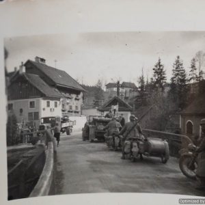 SMGL-2191 Nazi Mortorcycle troop picture *SOLD
