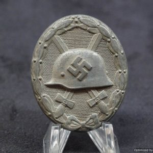 SMGL-2267 Silver wound badge by Moritz Hausch A.G. Marked 127 *SOLD
