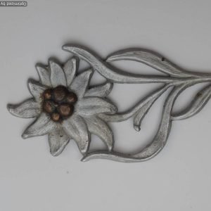 SMGP-536  SA style edelweiss cap badge RZM m1/46 *SOLD