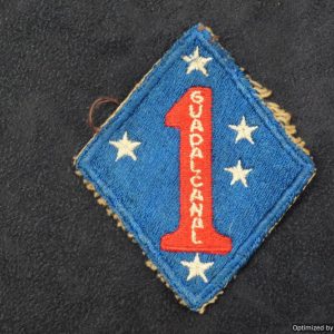 SMGL-2482 First Marine Division Patch "Guadalcanal" *SOLD