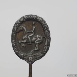 SMGP-622 german Horseman's stick pin in bronze