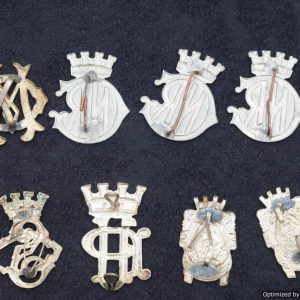 SMGL-2422  Spanish Civil War insignia 8 pc lot