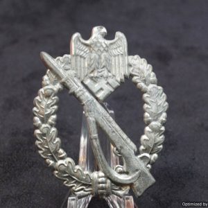 SMGL-2440  Infantry Assault Badge in Silver by JFS *SOLD