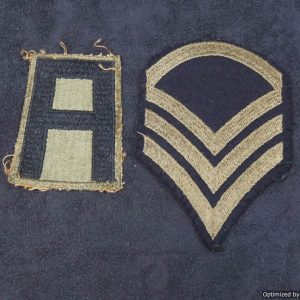SMGL-2448  US First Army patch with chevron WW2 era *SOLD