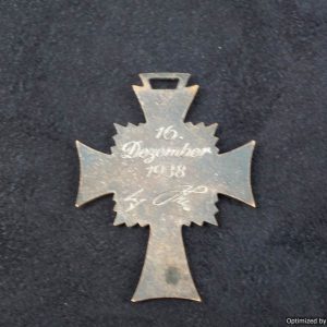 SMGL-2450  Mothers Cross in Silver no ribbon *SOLD