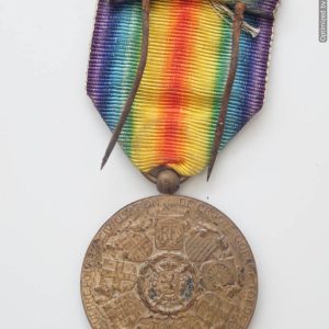 SMGP-703 WWI Belgian Belgian Victory medal.