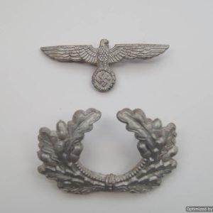 SMGP-813 Heer Cap Eagle and Cap wreath *SOLD