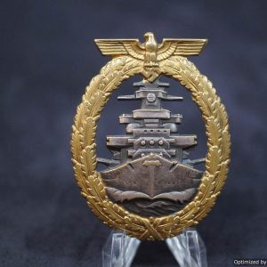 SMGL-2443 High seas Fleet badge by A. Bock/ SCHWERIN *SOLD
