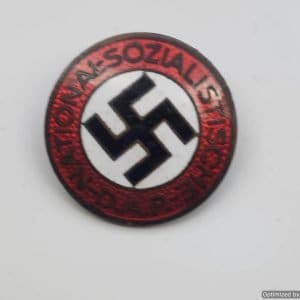SMGP-805 Enamel NSDAP party pin RZM M1/92 Karl wild *SOLD