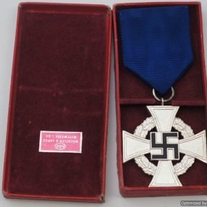 SMGP-821 Cased 25 year faithfull service cross *SOLD