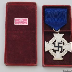 SMGP-820 Cased 25 year faithfull service cross *SOLD