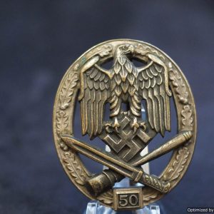 SMGL-2464 Reproduction 50 Engagement  General Assault badge *SOLD