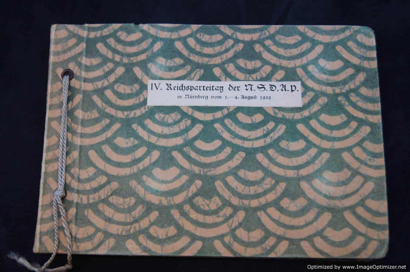 IV (1929) Reichsparteitag Der NSDAP Photo Album