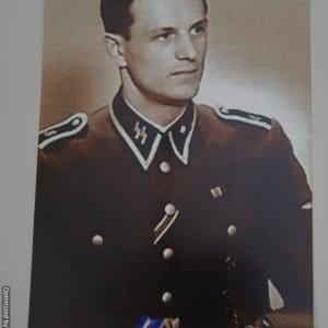 SMGP-848  Rochus Misch Signed photo 6x4 (Hitlers body guard)